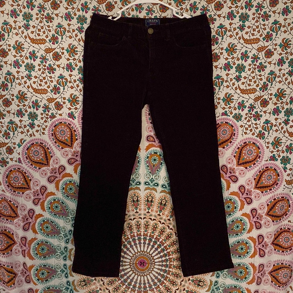 “Chaps” Corduroy Violet Pants